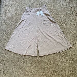 Beige Gaucho Pants/ culottes